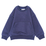 Navy Long-Sleeved Sweatshirt - Ourkids - Ourkids