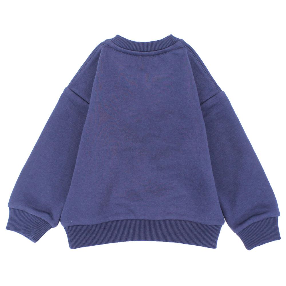 Navy Long-Sleeved Sweatshirt - Ourkids - Ourkids
