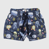 Navy Under The Sea Swim Suit - Ourkids - Playmore