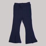 Navy Wide-Leg Leggings - Ourkids - Playmore