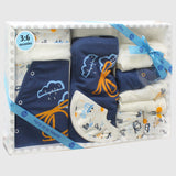 Navyish 10-Piece Baby Layette Set - Ourkids - JOKY