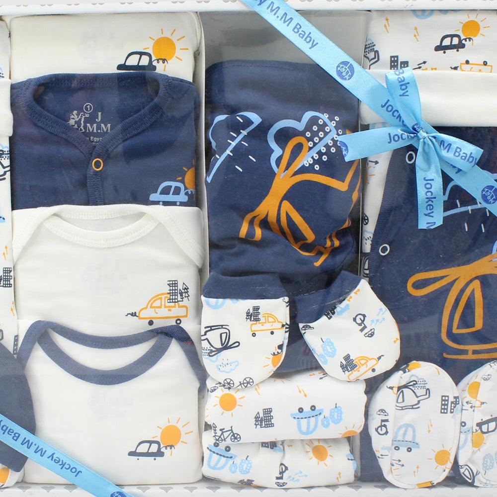 Navyish 20-Piece Baby Layette Set - Ourkids - JOKY