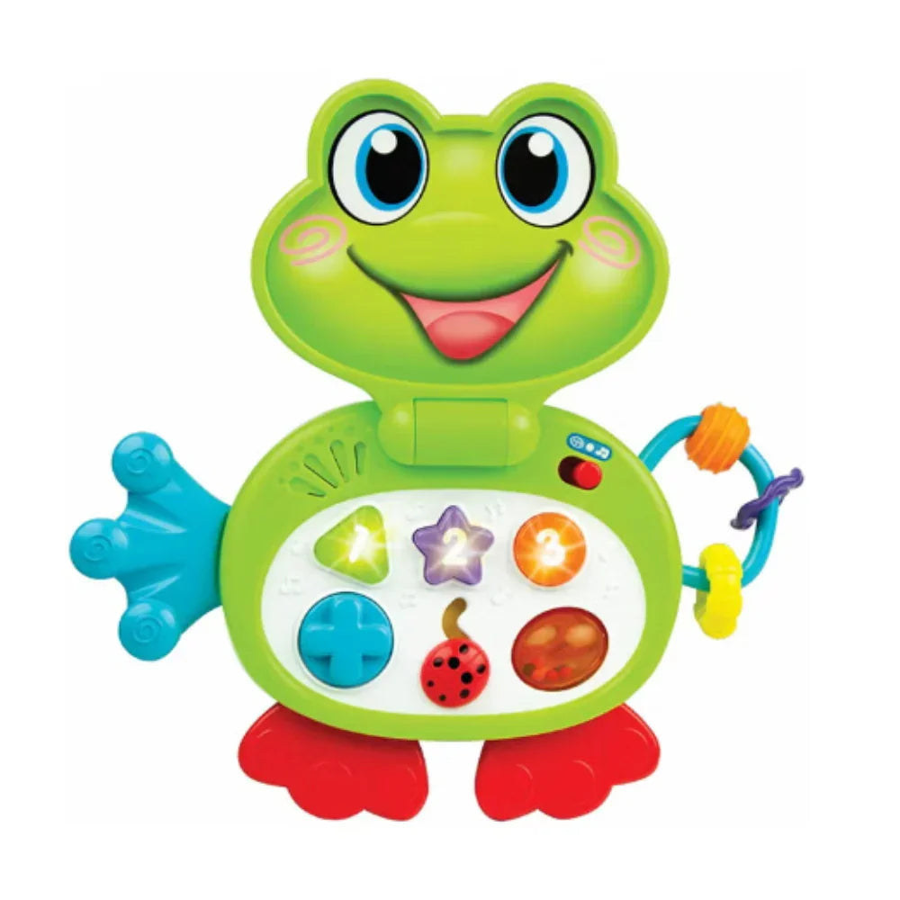 WinFun Laptop Frog Interactive with Light & Sounds - Toys
