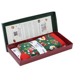 New Year's Crew Gift Box Green One Size - Ourkids - Tale Of Socks