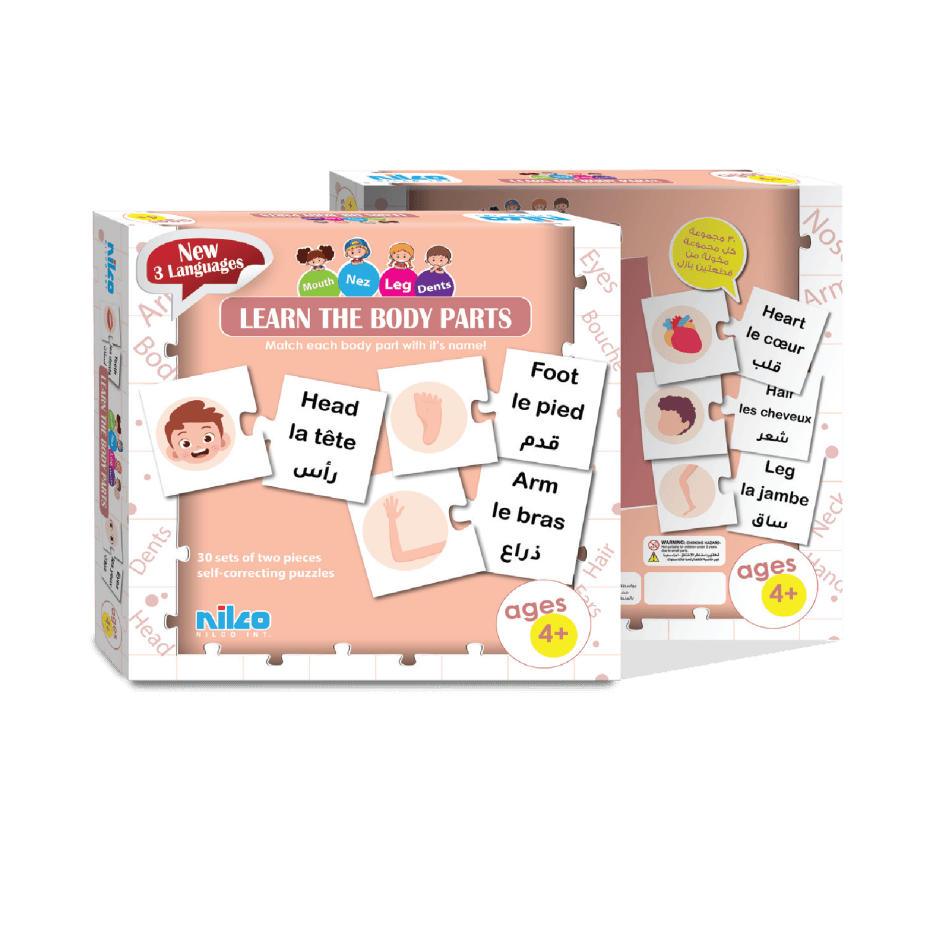 Nilco Learn The Body Parts - Ourkids - Nilco