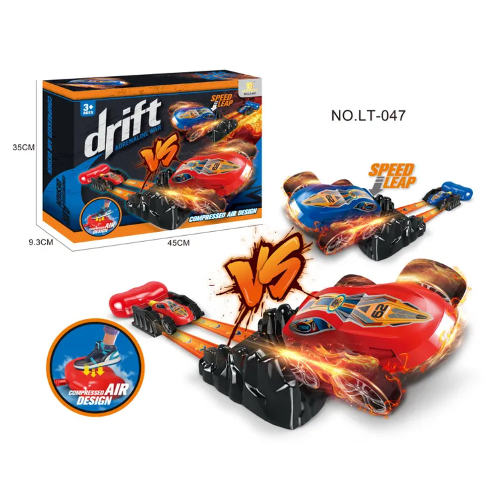 Drift Shooting Car Action Toy Set