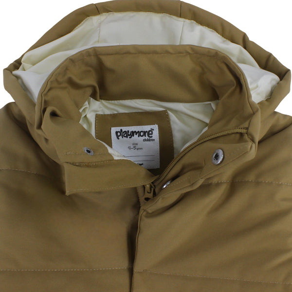 Unisex Waterproof Hooded Jacket – Camel