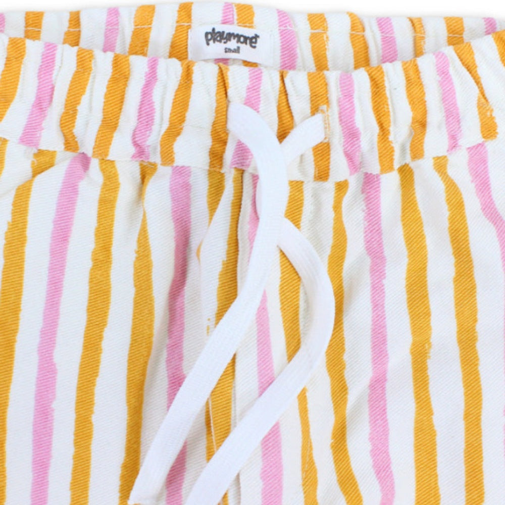 Girls Gabardine Pants – Multicolor