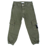 Olive Cargo Pants - Ourkids - Playmore