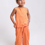 Orange Comfy Pants - Ourkids - Playmore