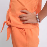 Orange Comfy Pants - Ourkids - Playmore