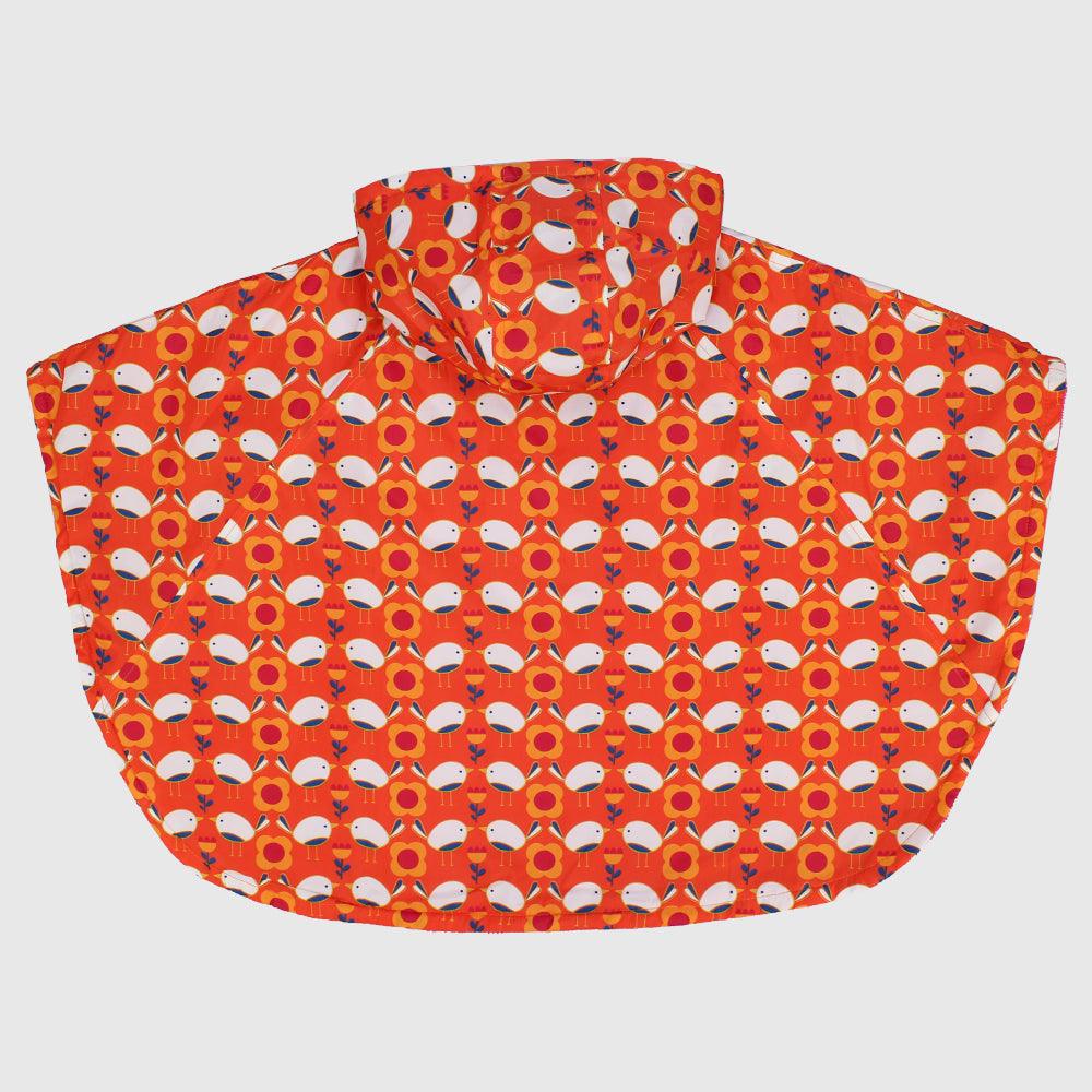 Orange Poncho Towel - Ourkids - Playmore