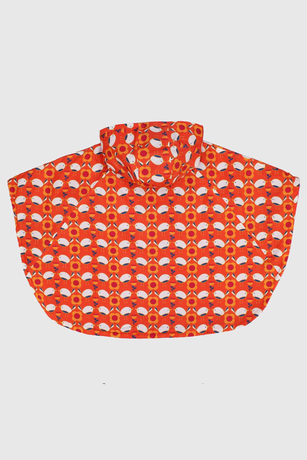 Orange Poncho Towel - Ourkids - Playmore