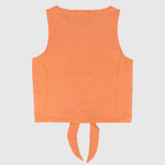 Orange Sleeveless Blouse - Ourkids - Playmore