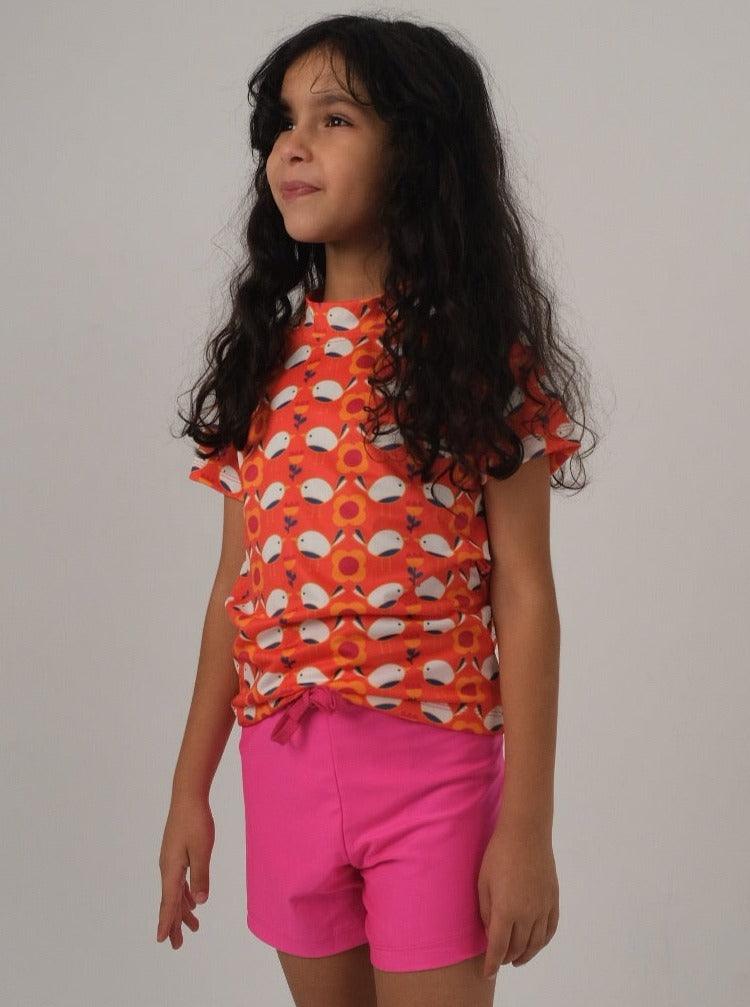 Orange/Fuchsia Tankini - Ourkids - Playmore