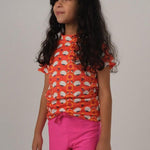 Orange/Fuchsia Tankini - Ourkids - Playmore