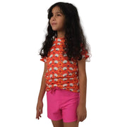 Orange/Fuchsia Tankini
