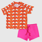 Orange/Fuchsia Tankini - Ourkids - Playmore