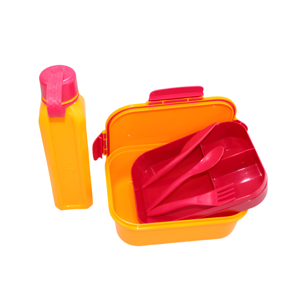 Orange/Fuchsia The New M-Design Lunch Set 2.1 L - Ourkids - M Design