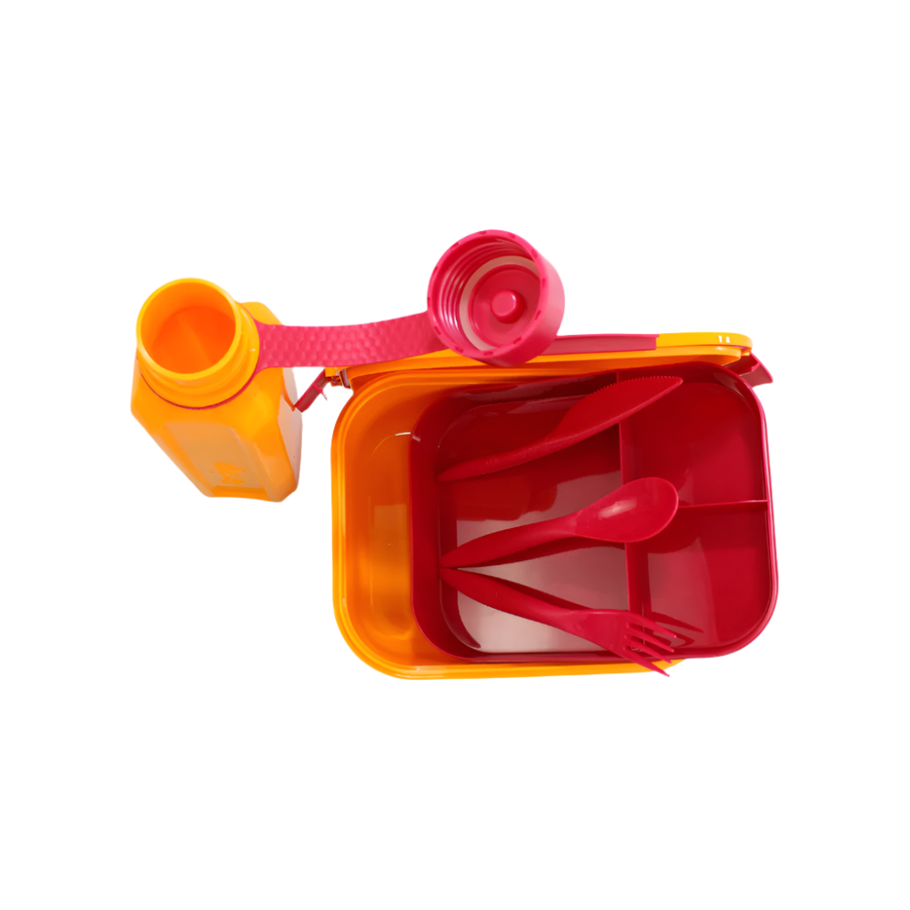 Orange/Fuchsia The New M-Design Lunch Set 2.1 L - Ourkids - M Design