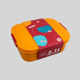 Orange/Red The New M-Design Fresco Lunch Box - 2.1 L - Ourkids - M Design