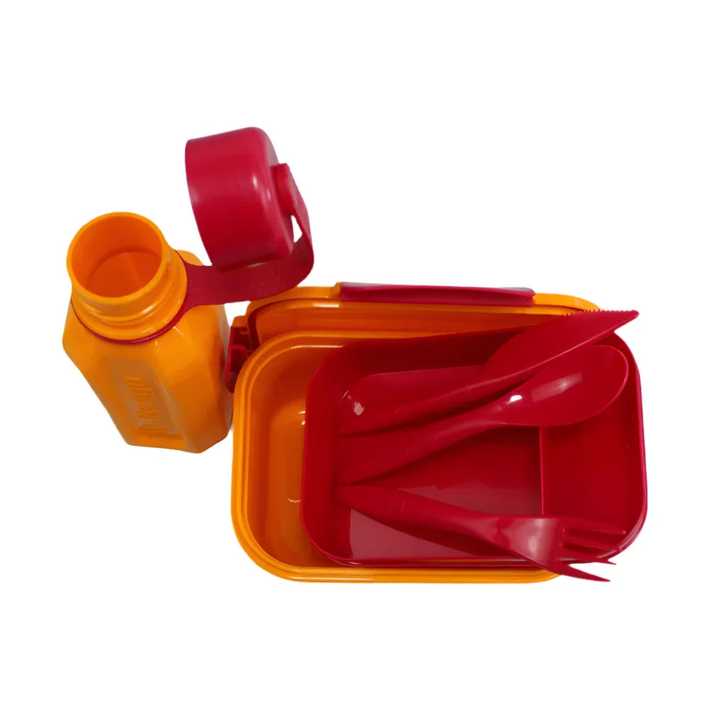 Orange/Red The New M-Design Lunch Set - 1.1 L - Ourkids - M Design