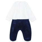 Out In The Wild Velvet Baby Footie - Ourkids - Ourkids