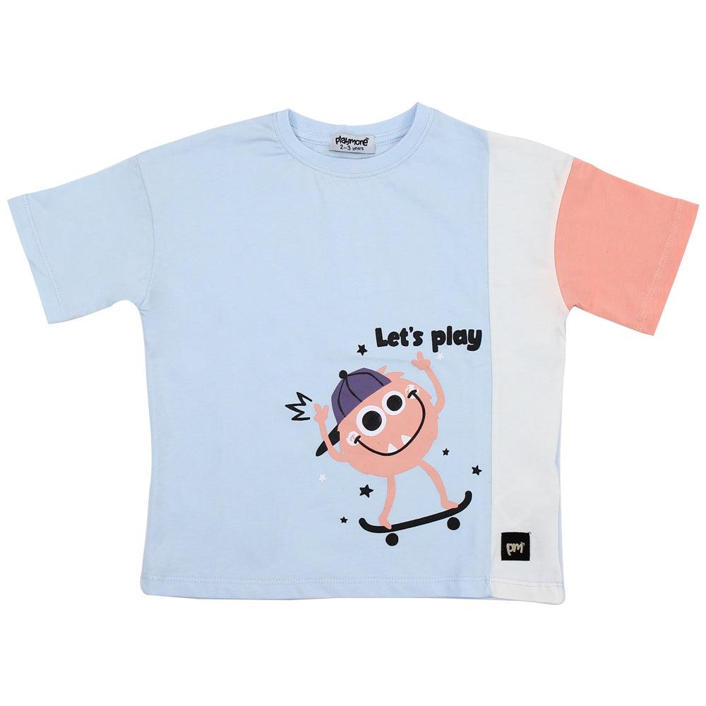 Over-sized printed T-Shirt - Ourkids - Playmore