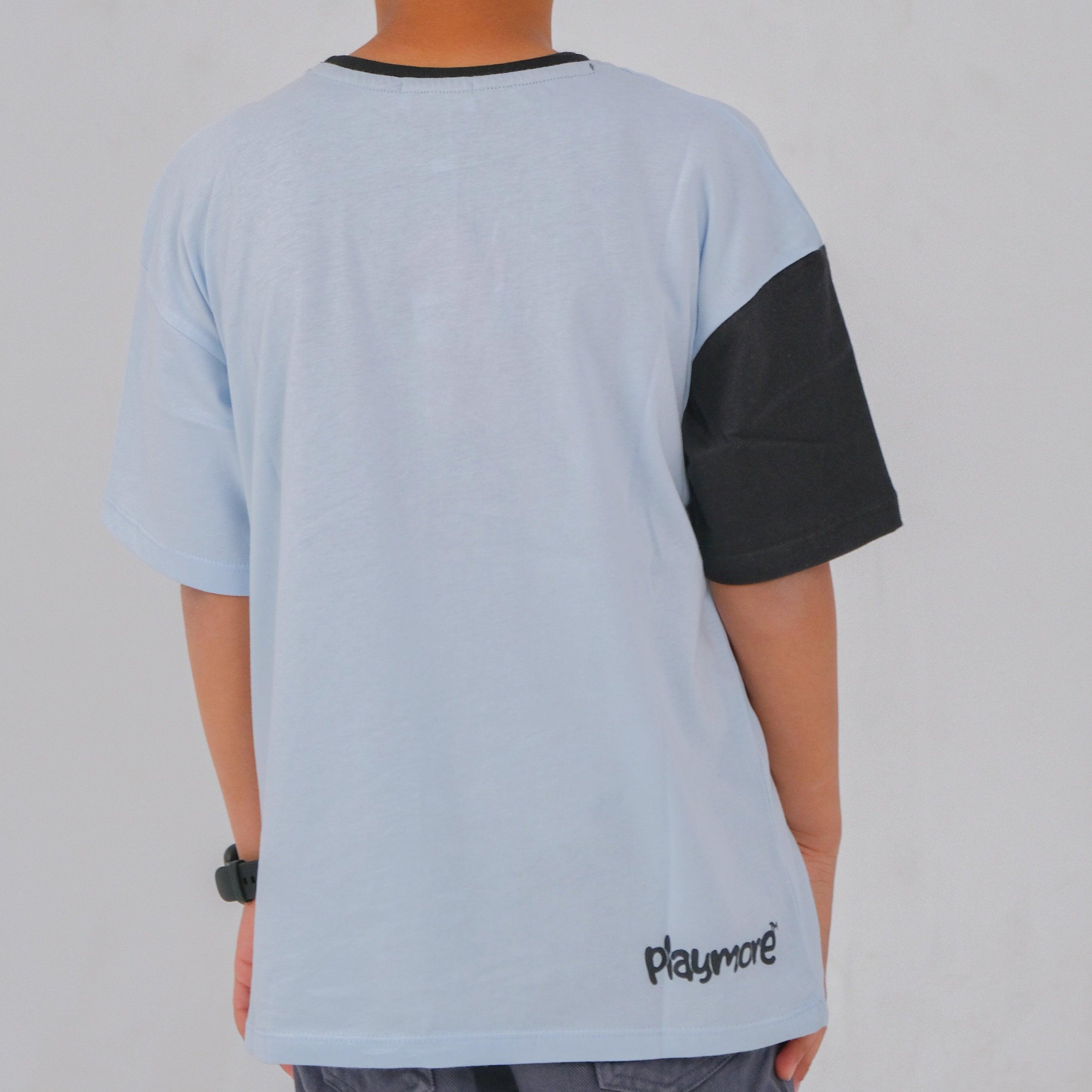 Over-sized printed T-Shirt - Ourkids - Playmore