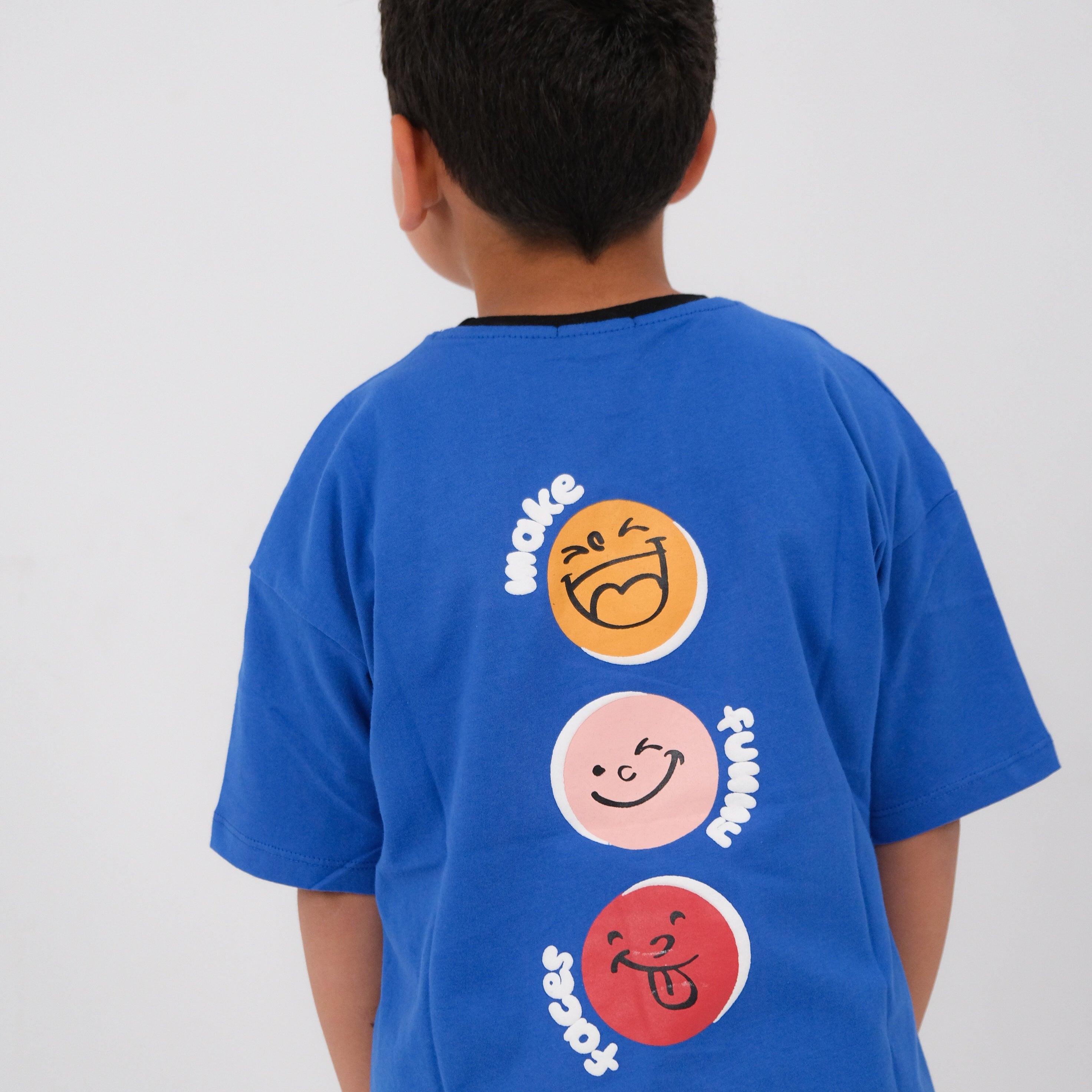 Over-sized printed T-Shirt - Ourkids - Playmore
