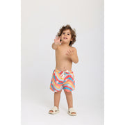 Baby Boys Swimsuit – Smiley Print