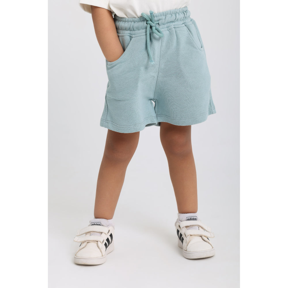 Unisex Baby Cotton Shorts – Mint