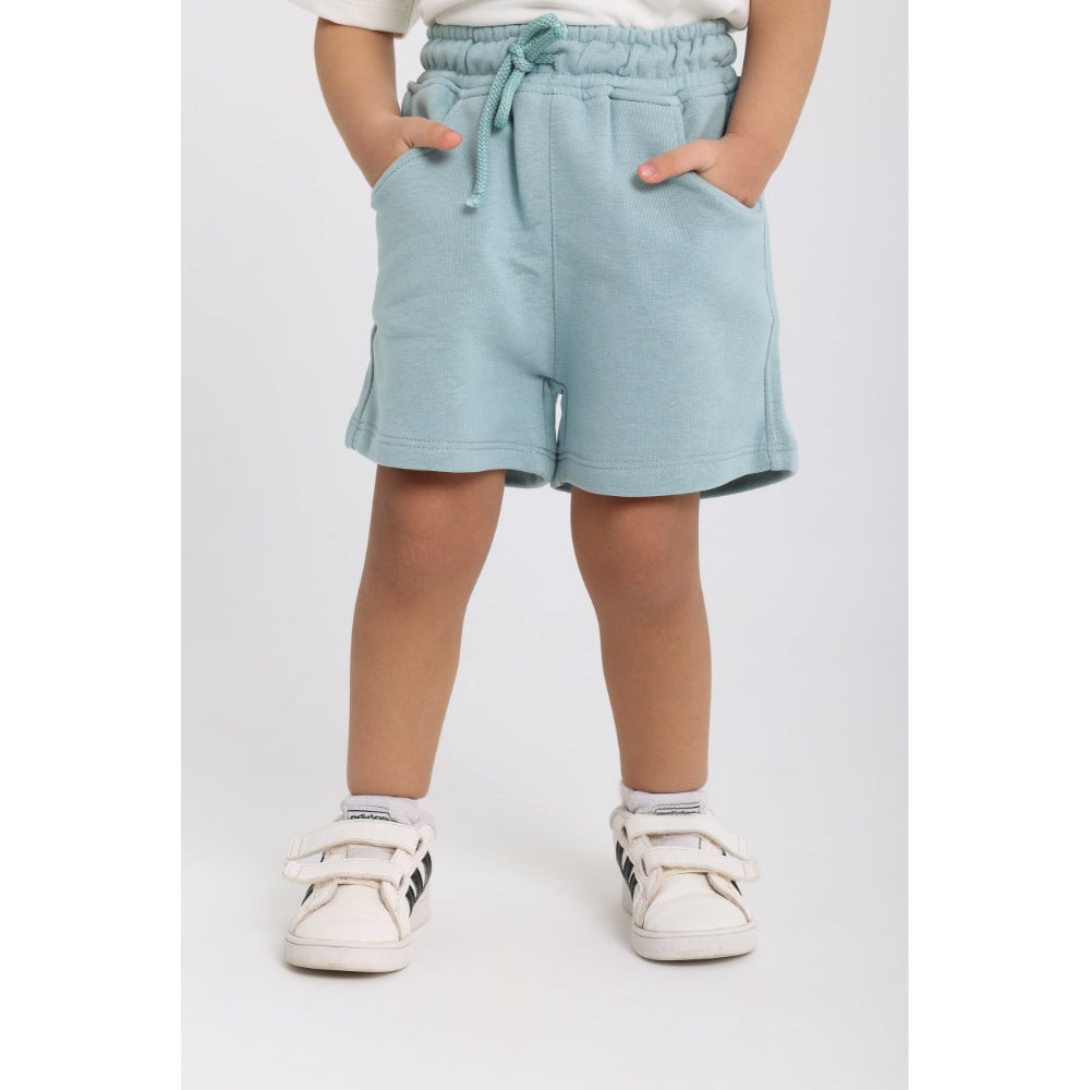 Unisex Baby Cotton Shorts – Mint - Clothing - Playmore