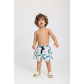 Baby Boys Swimsuit – Beige with Crocodiles Print