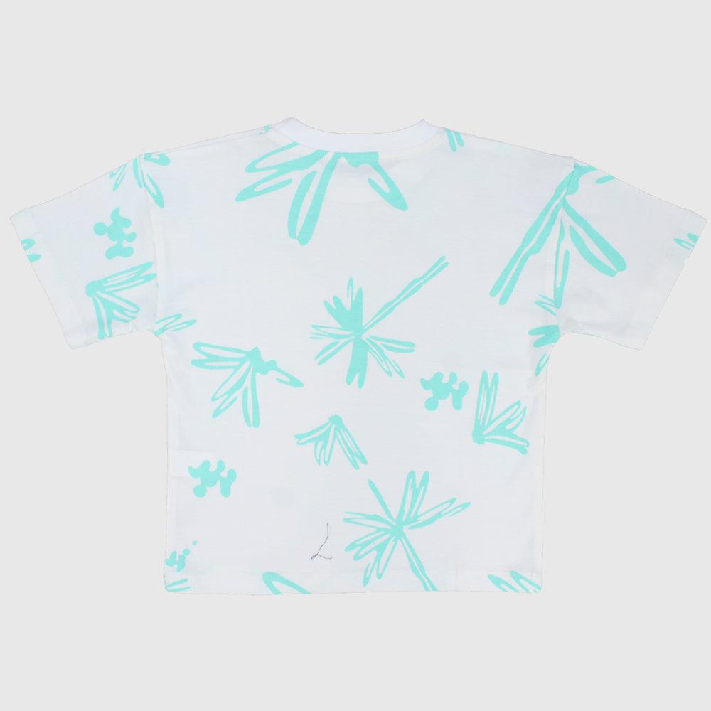 Palms Short-Sleeved T-Shirt - Ourkids - Pompelo