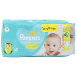 Pampers 60-Piece Baby Dry Diapers, Size 2, 3-8kg - Ourkids - Pampers