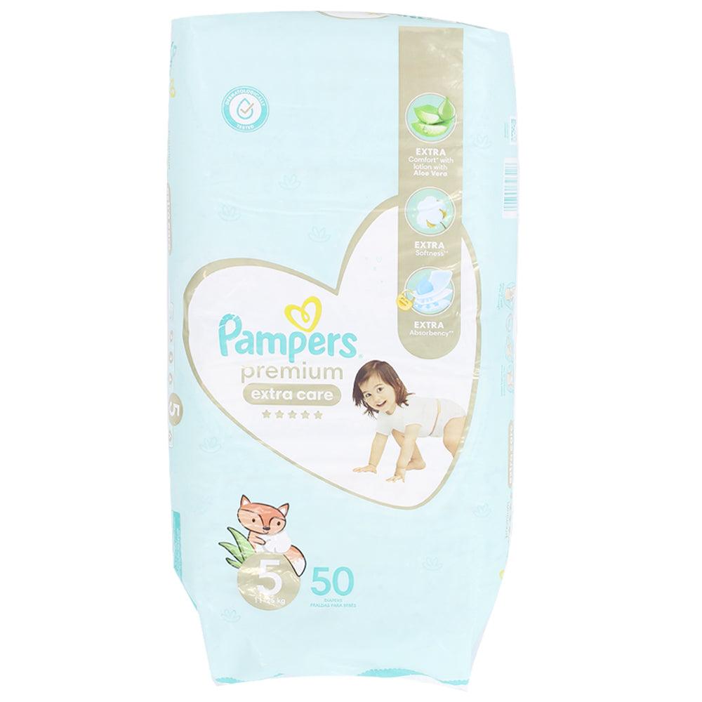 Pampers Premium Extra Care Diapers Size 5 - 11-25 kg - 50 Diapers - Ourkids - Pampers