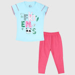 Panda Friends Short-Sleeved Pajama - Ourkids - JOKY