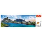 Panorama Jigsaw Puzzle Lofoten Archipelago Norway, 500 Piece - Ourkids - Trefl