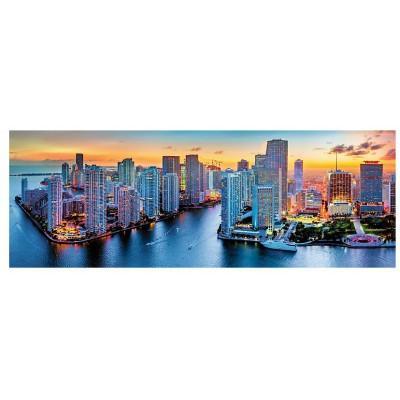 Panorama Jigsaw Puzzle Miami After Dark, 1000 Piece - Ourkids - Trefl