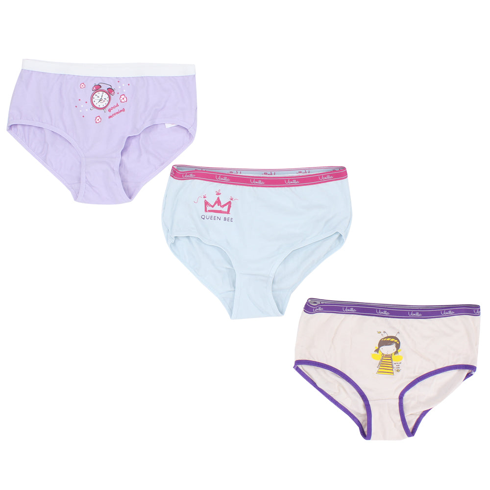 Panties (Pack Of 3) - Ourkids - Vanilla