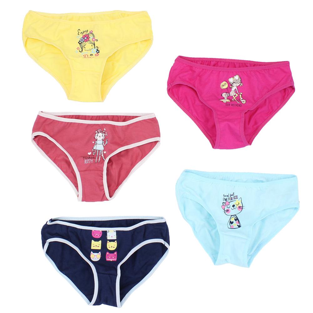 Panties (Pack Of 5) - Ourkids - Vanilla