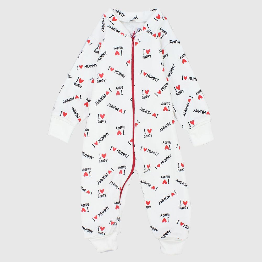 Parents Love Long-Sleeved Baby Footie - Ourkids - JOKY