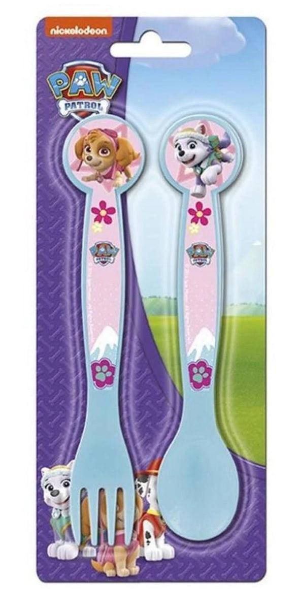 Paw Patrol 2 Pieces Blue Cutlery Set - Ourkids - Stor