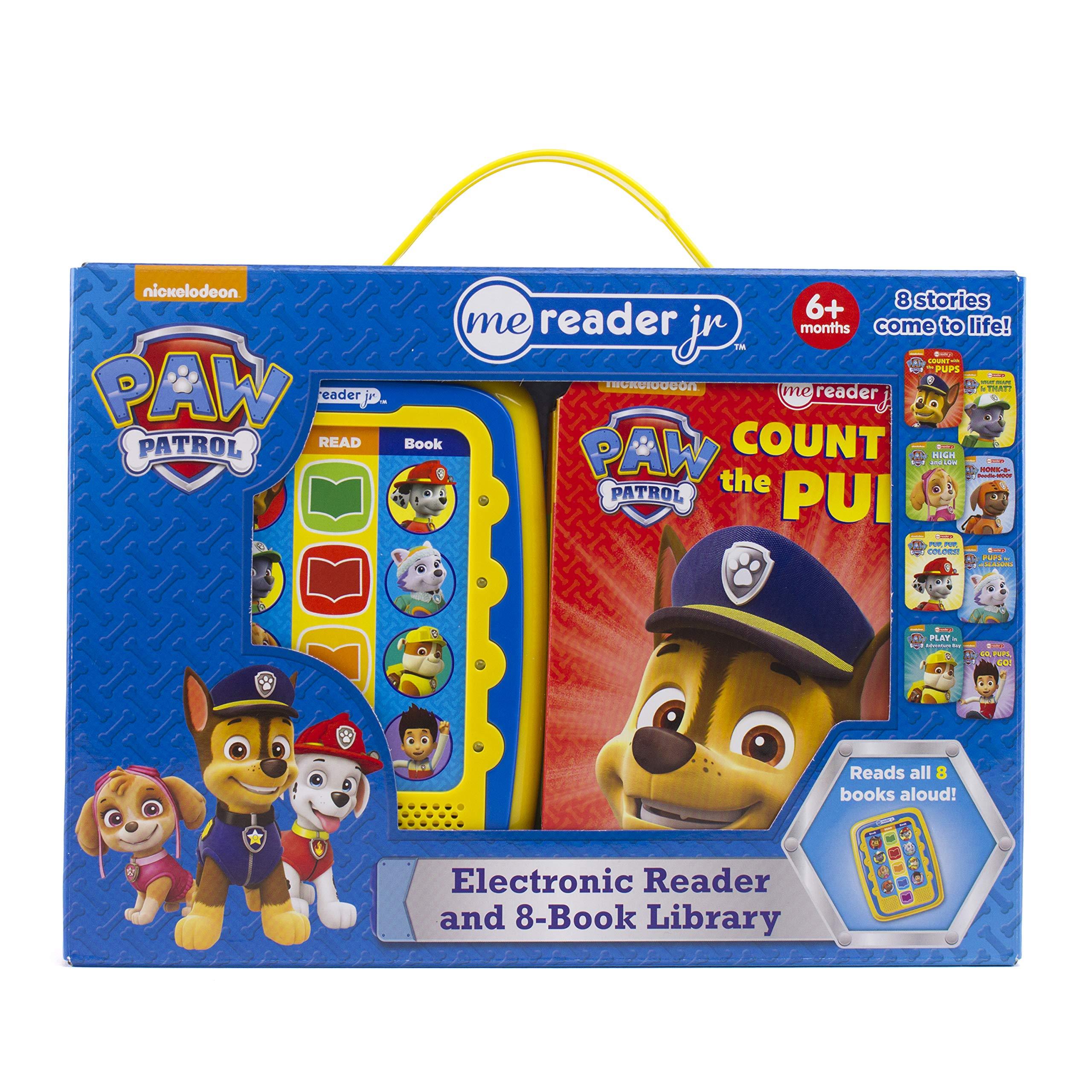 PAW Patrol Chase, Skye, Marshall, and More! - Electronic Me Reader Jr. 8 Sound Book Library - Ourkids - OKO
