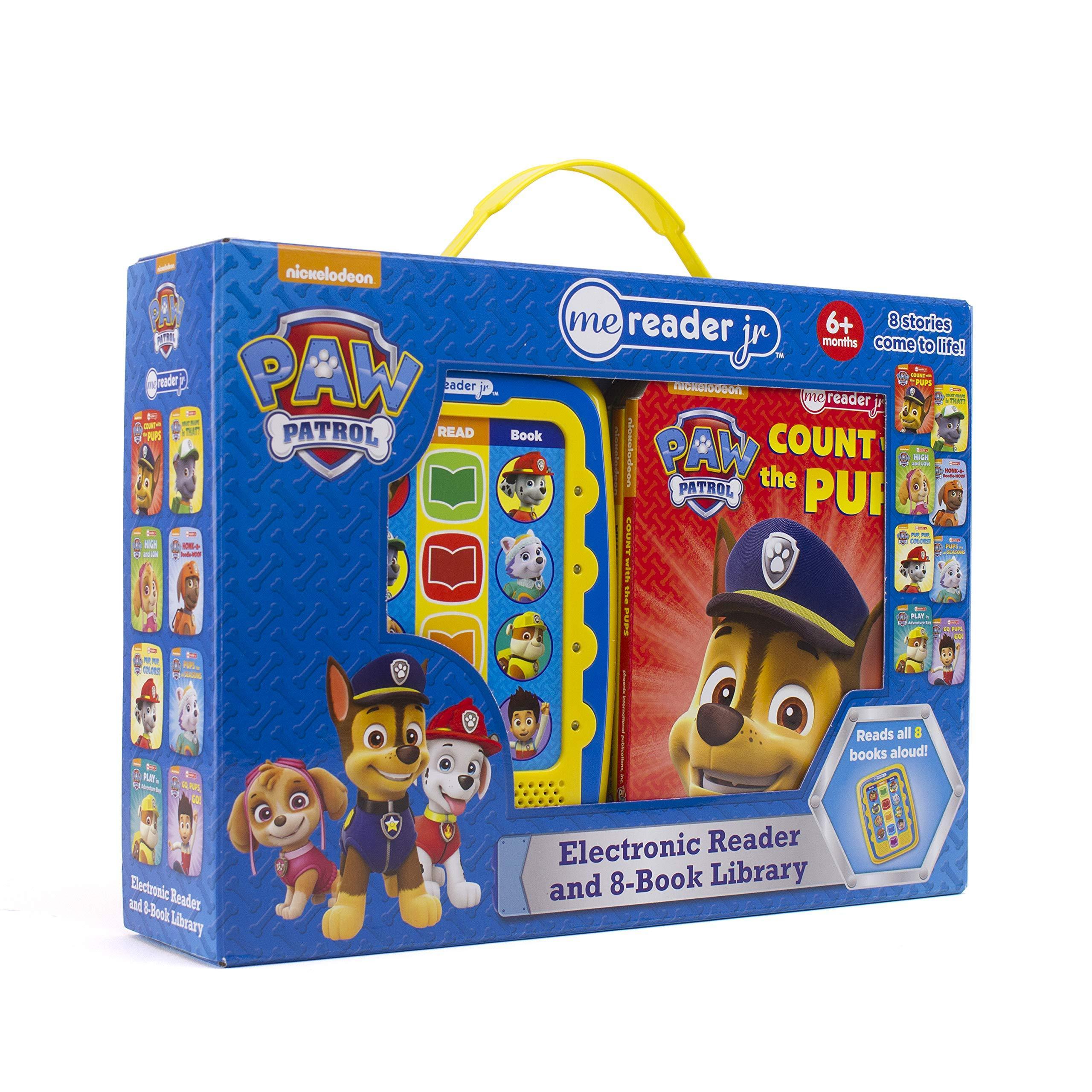 PAW Patrol Chase, Skye, Marshall, and More! - Electronic Me Reader Jr. 8 Sound Book Library - Ourkids - OKO