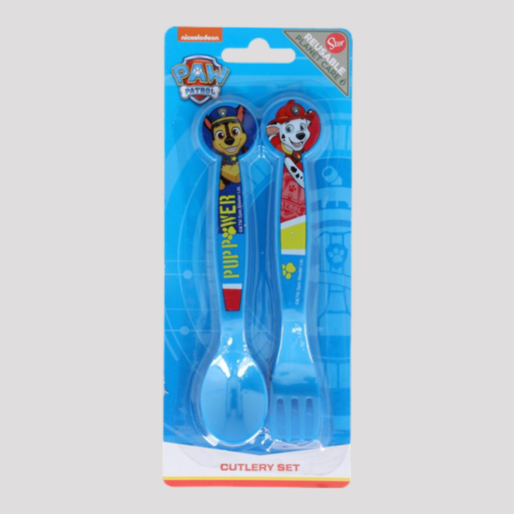 Paw Patrol Children's Cutlery Set - 2 Pcs - Ourkids - Stor