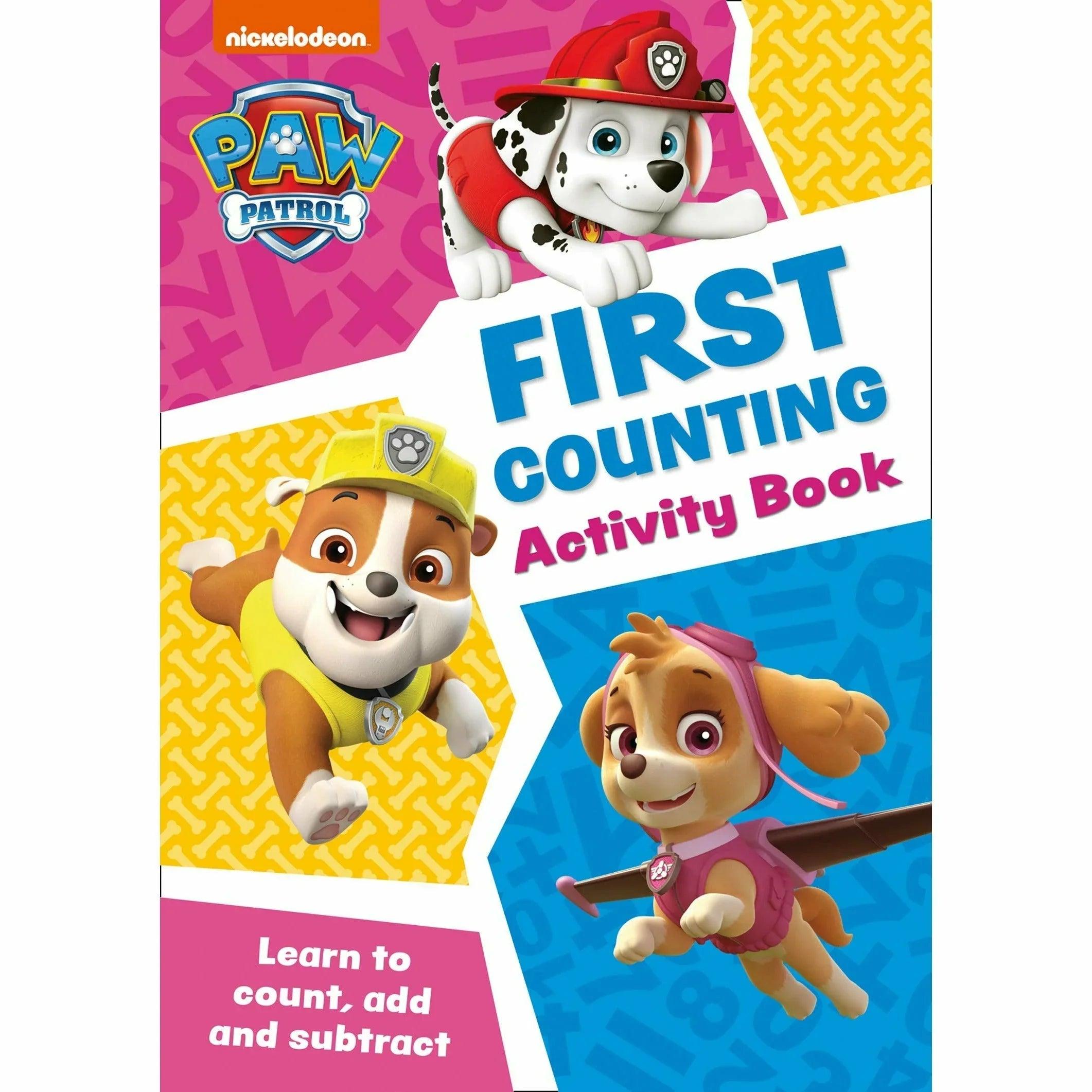 Paw Patrol - First Counting Activity Book - Ourkids - OKO