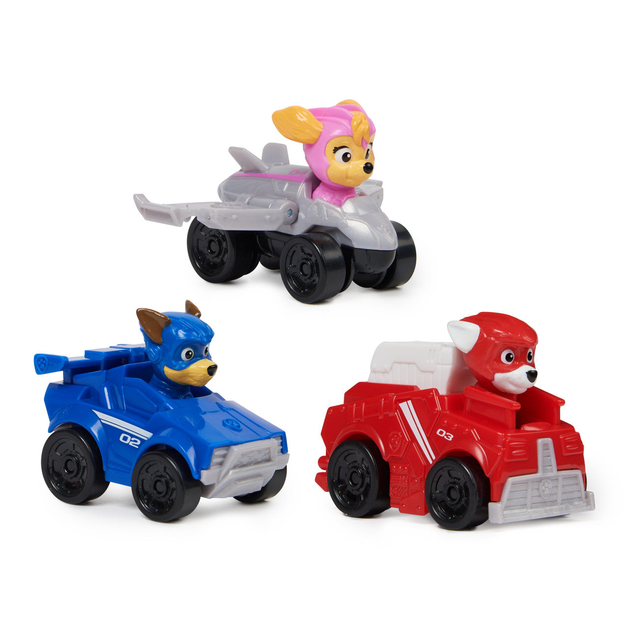 Paw Patrol The Mighty Movie Pup Squad Vehicle Giftpack - 3 Pack - Ourkids - Spinmaster