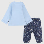 Paw Prints Long-Sleeved Pajama - Ourkids - Junior